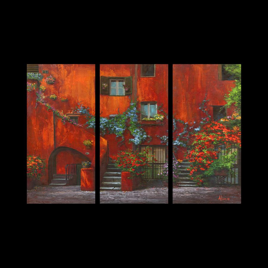 The Competition-Triptych
